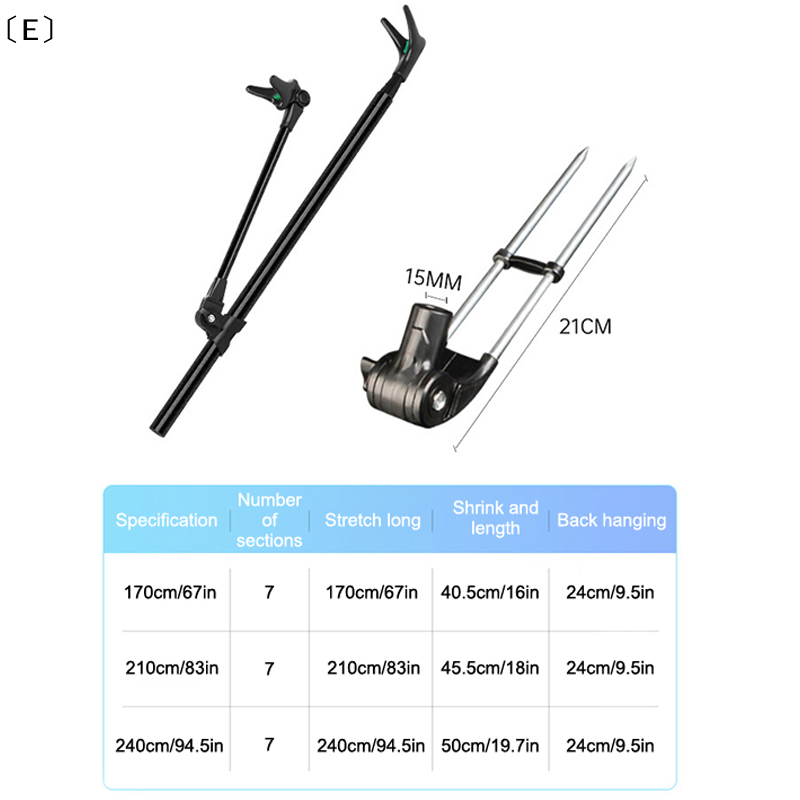Fishing Rod Repair Kit - 〔E〕Fishing Rod Rack Stainless Steel Turret