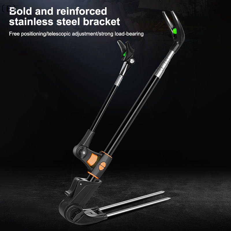 〔E〕Fishing Rod Rack Stainless  - Fishing Rod Repair Kit recension och pris
