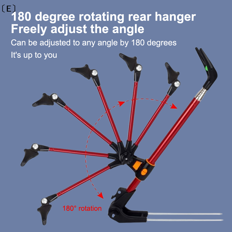 〔E〕Fishing Rod Rack Stainless  - Fishing Rod Repair Kit recension och pris
