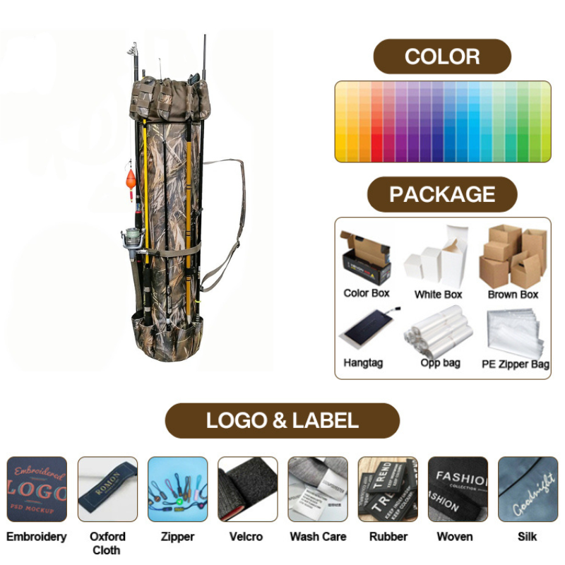 Factory LOW MOQ Support Custom - Fishing Rod Travel recension och pris