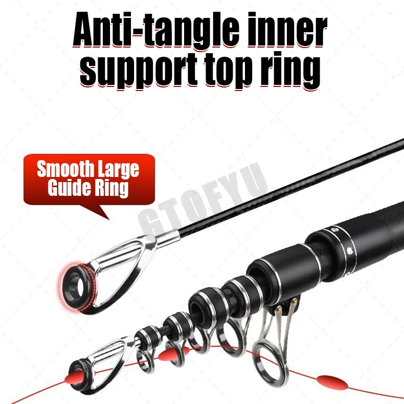 3.6m 4.5m 5.0m 5.4m Telescopic - Fishing Rod Surf recension och pris