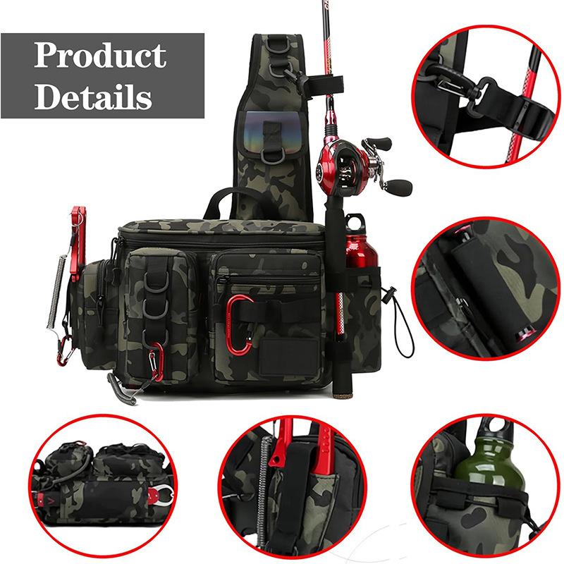 New Fishing Tackle Backpack Lu - Fishing Rod Fly recension och pris