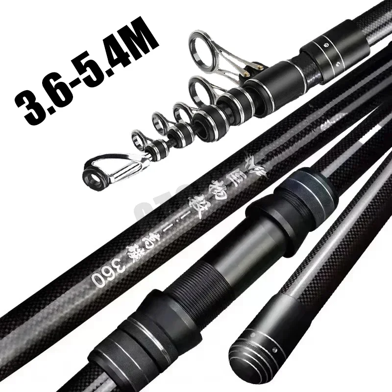 3.6m 4.5m 5.0m 5.4m Telescopic - Fishing Rod Surf recension och pris