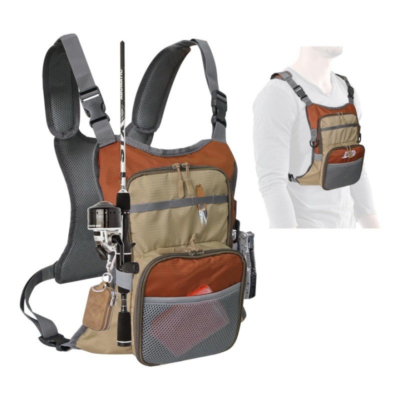 Waterproof Fishing Chest Bag,  - Fishing Rod Fly recension och pris