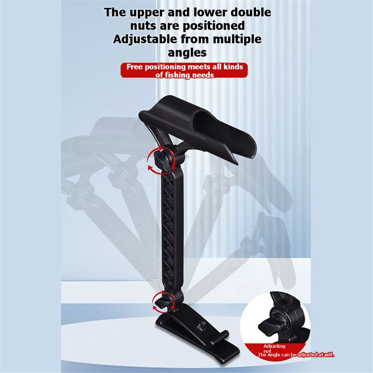 POPULAR-2pcs Adjustable Bucket - Fishing Rod Holder recension och pris