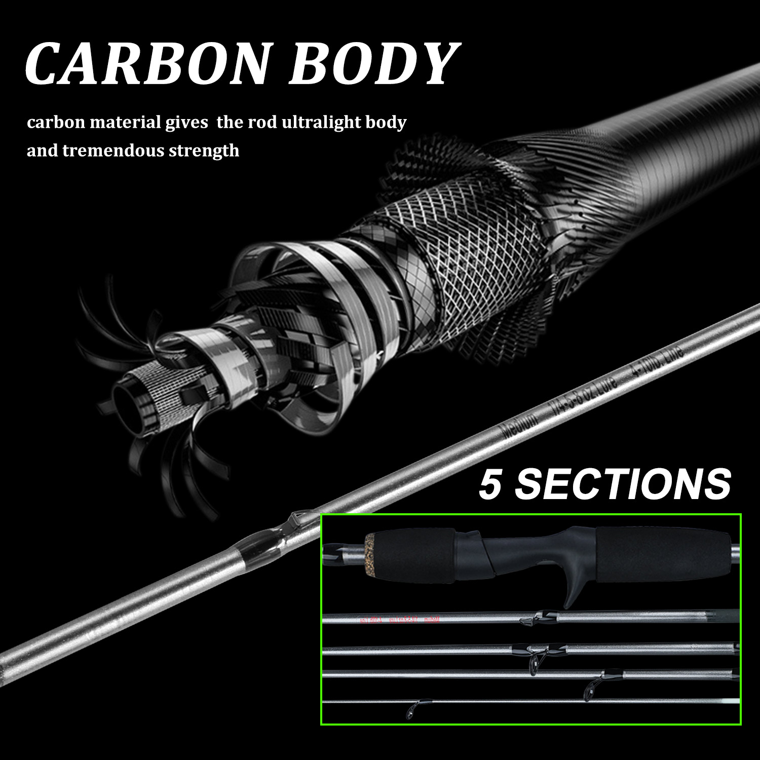 Sougayilang Fishing Rod Combo  - Fishing Rod Carbon Fiber recension och pris