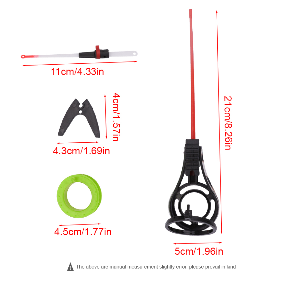 FTK Ice Fishing Rod Mini Porta - Fishing Rod Tip Replacement recension och pris