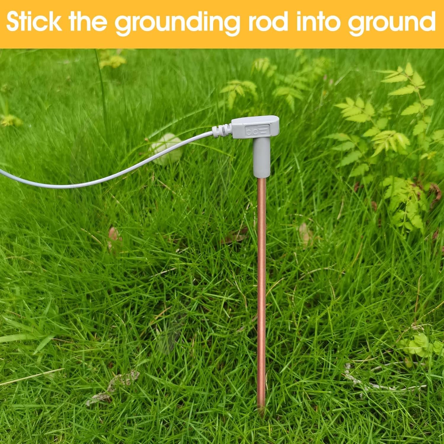 Copper Ground Rod with 40 ft/1 - Fishing Rod Travel recension och pris