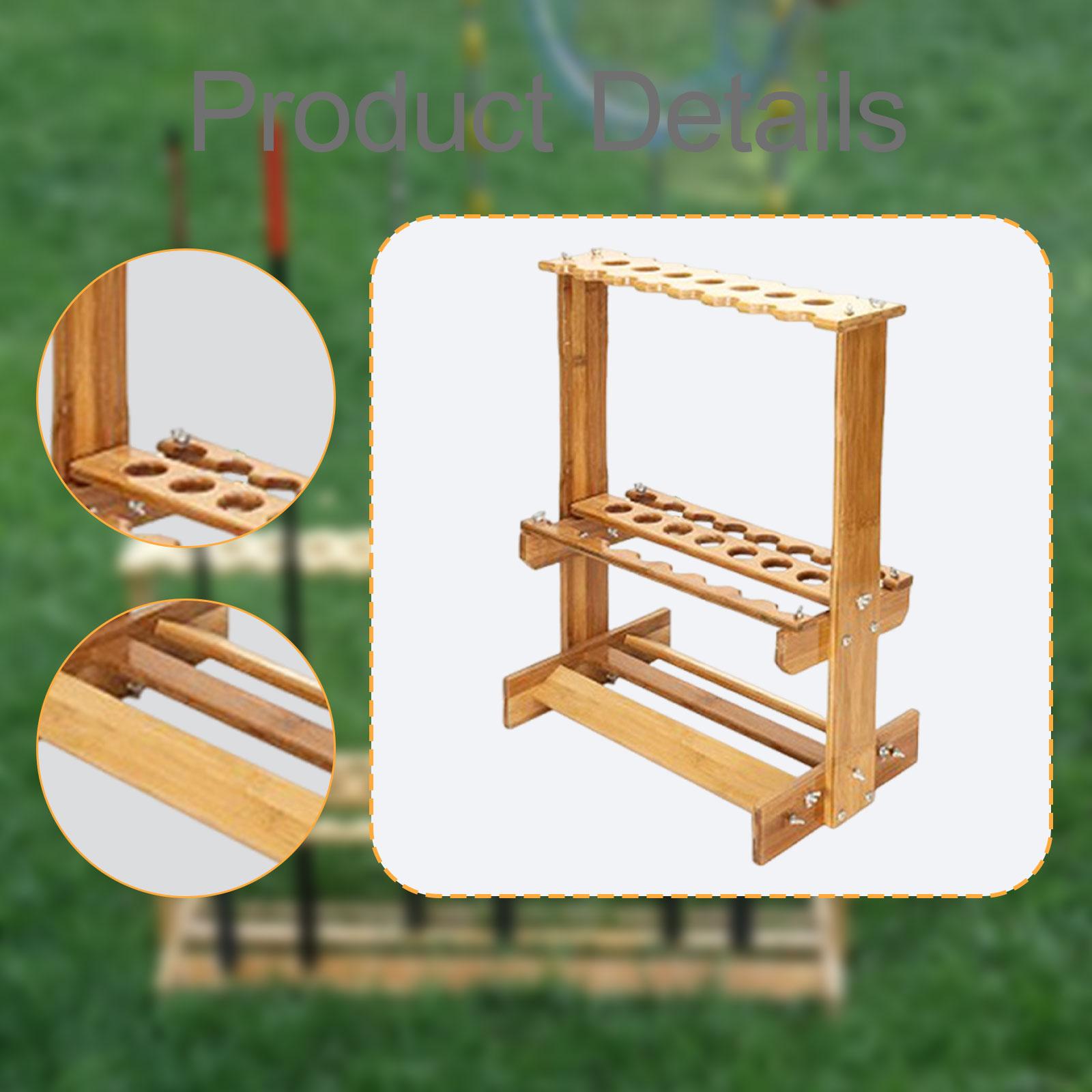 Fishing Rod Storage Rack Bambo - Fishing Rod Rack recension och pris