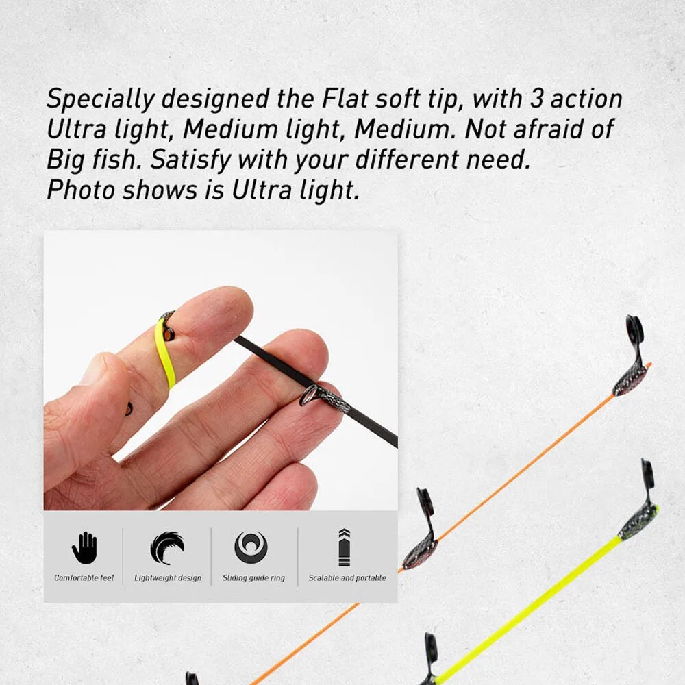 Ice Fishing Rod 50cm UL ML M M - Fishing Rod Ice recension och pris