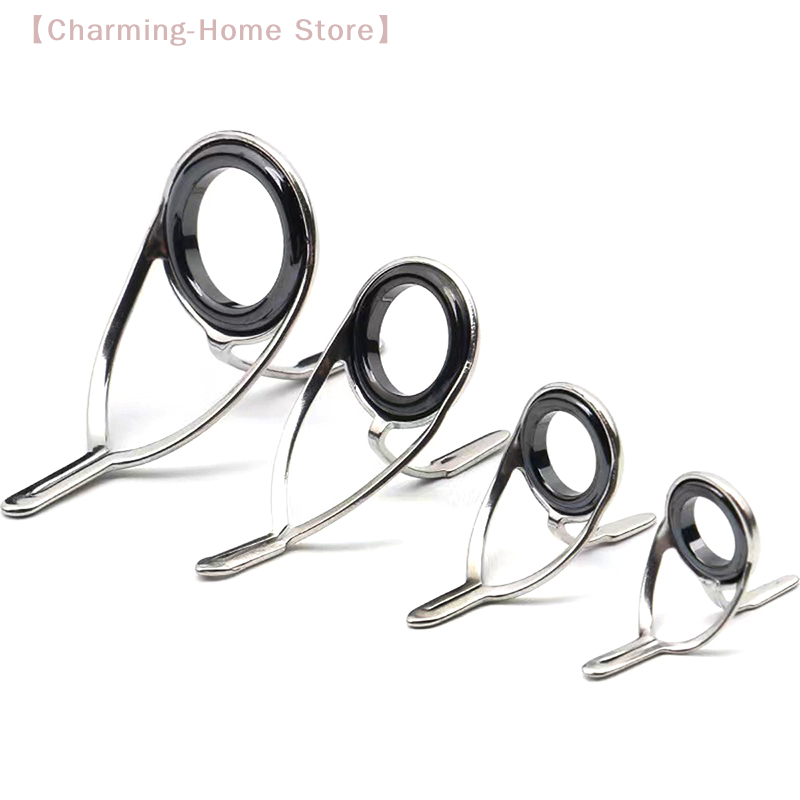 【M】4Pcs Stainless Steel Fishin - Fishing Rod Tip Replacement recension och pris